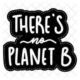 There's no planet b  Icon