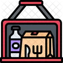 Thermal Bag Delivery Bag Food Delivery Icon