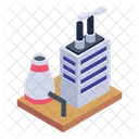 Thermal Plant Power Station Thermoelectric Plant Icon