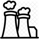 Thermal Plant Energy Power Icon
