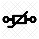 Thermistor Thermal Resistor Icon