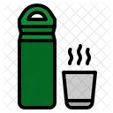 Thermo Bottle Water Icon