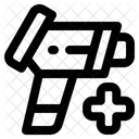 Thermo Gun Thermometer Icon