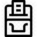 Ithermal Thermodrucker Drucker Symbol