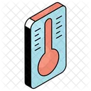 Thermometer Heat Detector Temperature Sensor Icône