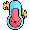 Thermometer Kawaii Summer Icon