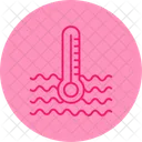 Thermometer Swimming Championship Temperature Icon