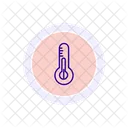 Thermometer Temperatur Wolke Symbol