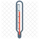 温度計、熱、体温 アイコン