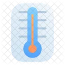 Medical Healthy Thermometer Icon