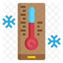 Thermometer Snow Winter Icon