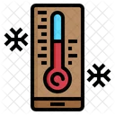 Thermometer Snow Winter Icon