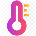 Mercury Temperature Vacation Icon