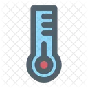 Cold Temperature Thermometer Icon