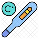 Thermometer Fever Infection Icon