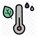 Thermometer Autumn Humidity Icon