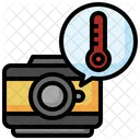 Thermometer Measuring Mercury Icon