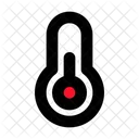 Thermometer Warm Mercury Icon