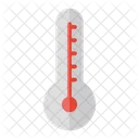 온도계 온도 날씨 아이콘
