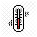 Thermometer Hot Fire Icon