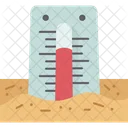 Thermometer Beach Temperature Icon
