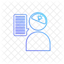Thermometer and man  Icon