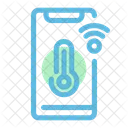 Thermometer Application Temperature Phone Icon