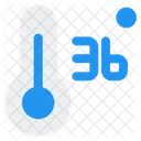 Thermometer Degree Normal Normal Degree Thermometer Icon