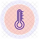 Thermometer Color Circle Icon Icon