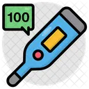 Thermometer Thermostat Medical Gauge Icon