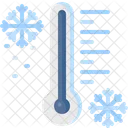 Thermometer Kalte Wetter Symbol