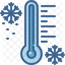 Thermometer Kalte Wetter Symbol
