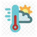 Thermometer Temperature Haw Weather Fahrenheit Icon