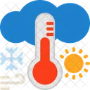 Thermometer Rising Temperature Increase Climbing Temperatures Icon