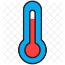 Temperatur Wetter Medizin Icon