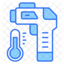 Thermometerpistole Thermometer Temperatur Symbol