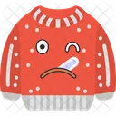 Thermometre Emoji Sweat Shirt Icône