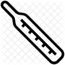 Thermometre Temperature Chaud Icône
