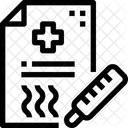 Termomitor Thermometre Fievre Icône