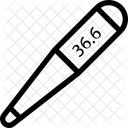 Thermometre Temperature Medical Icône
