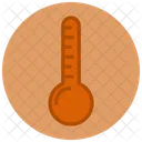 Thermometre Chaud Meteo Icône