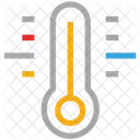 Thermometre Chaud Froid Icône