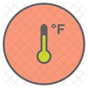 Thermometre Temperature Meteo Icône