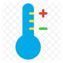 Fievre Temperature Thermometre Icône