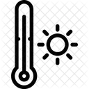 Thermometre Meteo Assurance Icône