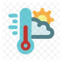 Thermometre Temperature Haw Meteo Fahrenheit Icon