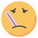 Thermomoter Emoji Emot Icon