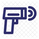 Thermopistole Thermometer Temperatur Prufen Symbol