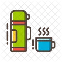 Flask Bottle Cup Icon