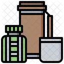 Thermo Flask Food And Restaurant Tools And Utensils Icon